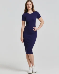 Abito costa seamless maniche corte