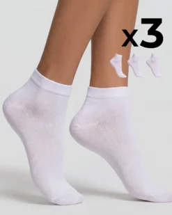Bike socks cotone x3 donna