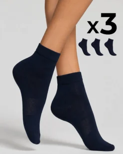 Bike socks cotone x3 donna