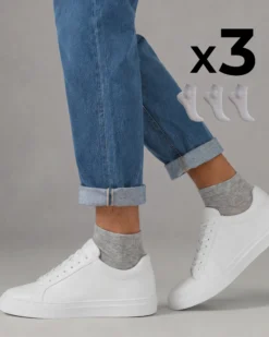 Bike socks cotone x3 Uomo
