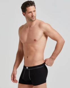 Boxer cotone con dettagli a contrasto
