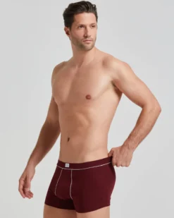 Boxer cotone con dettagli a contrasto