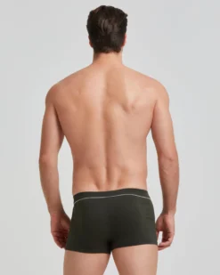 Boxer cotone con dettagli a contrasto