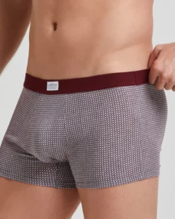 Boxer cotone motivo cravatteria