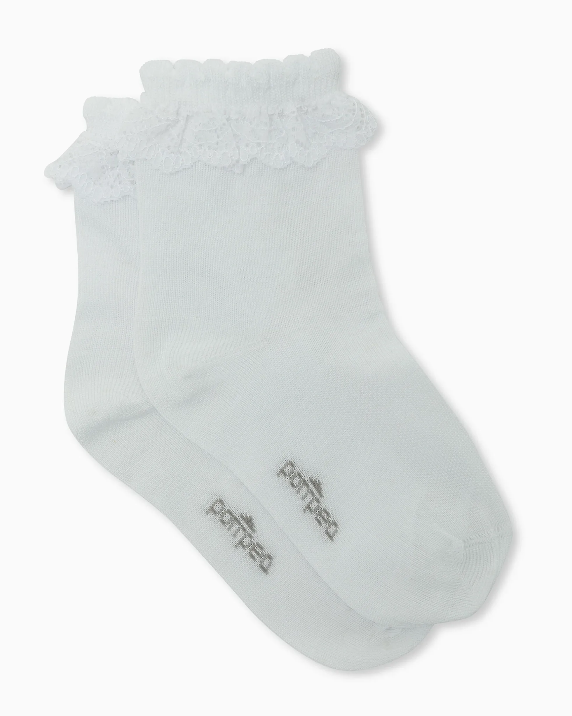 CALZA BIMBA BETTY CON RICAMO