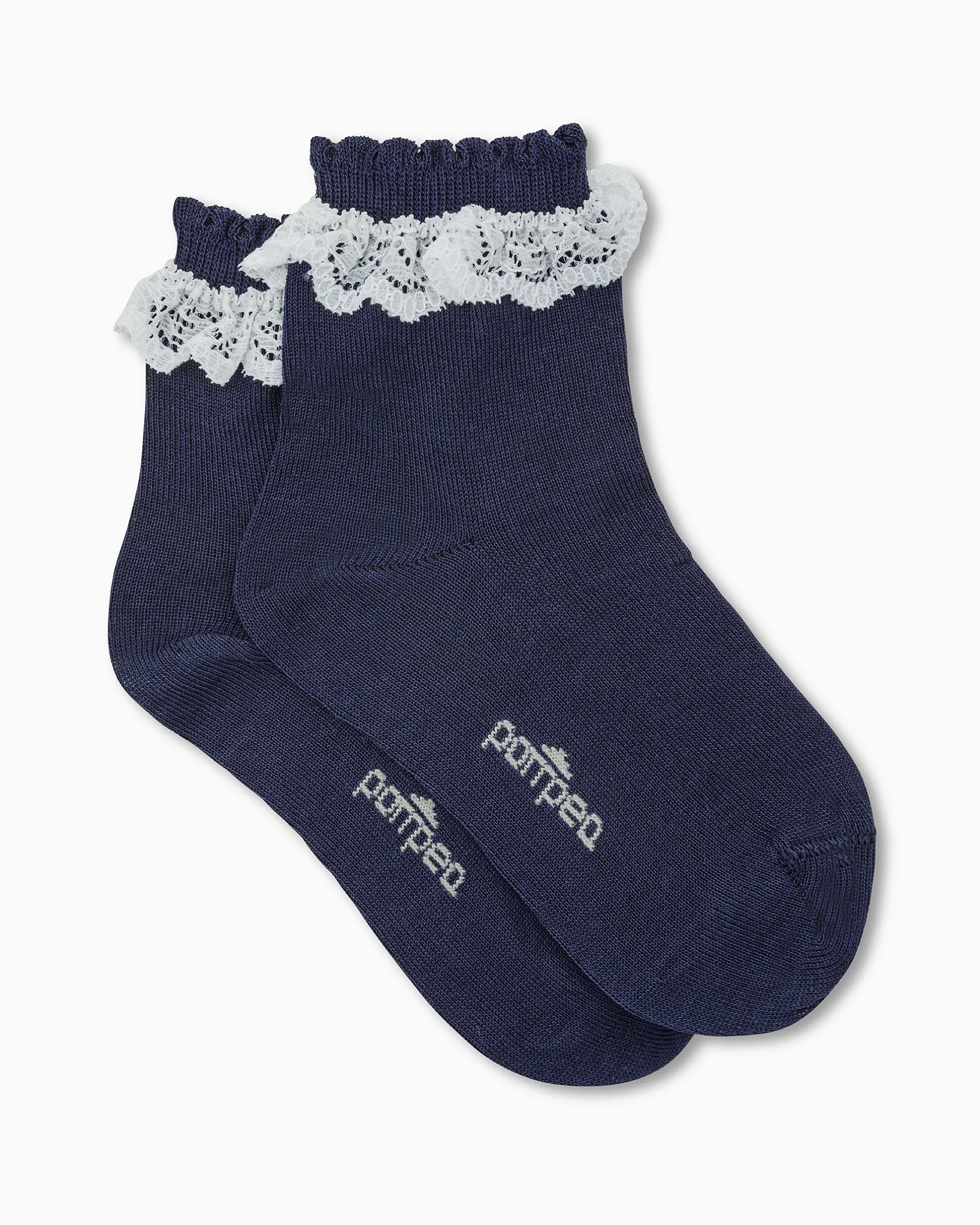 CALZA BIMBA BETTY CON RICAMO