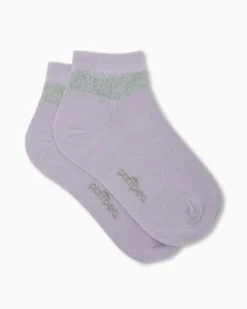 CALZA BIMBA GABRIELLA CON STAMPA IN LAMÉ