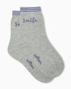 CALZA BIMBA GISELLA CON SCRITTA PIAZZATA