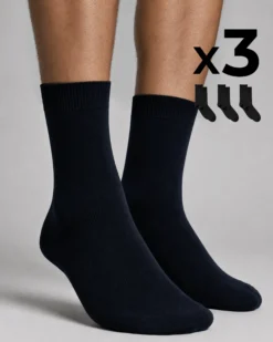 Calza corta piquet x3