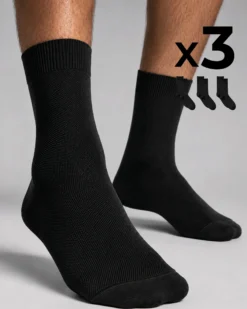 Calza corta piquet x3