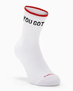Calza corta sport you got to move a contrasto
