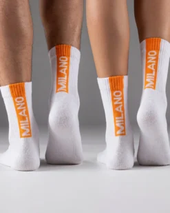Calza corta tennis unisex Milano