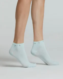 CALZA COTONE MORGANA CON PERLE