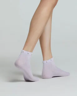 CALZA COTONE MORGANA CON PERLE