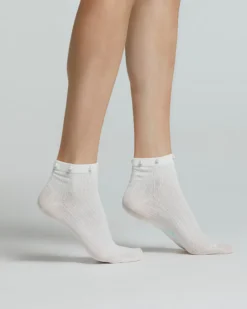 CALZA COTONE MORGANA CON PERLE