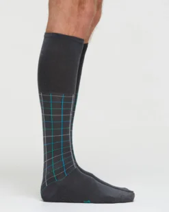 CALZA LUNGA COTONE MARCO FANTASIA QUADRETTATA