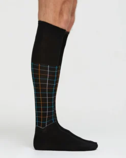 CALZA LUNGA COTONE MARCO FANTASIA QUADRETTATA