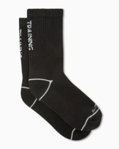 Calza tennis bimbo Arturo con scritta jacquard