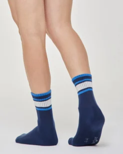 Calza tennis Yuri cotone a righe
