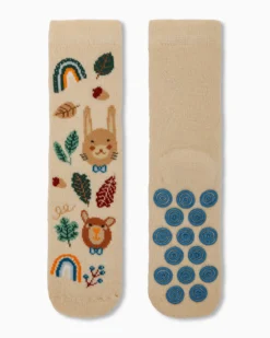 CALZINO ANTISCIVOLO BABY BIMBO LEO