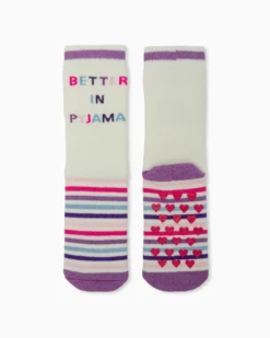 Calzino corto antiscivolo bimba Lara