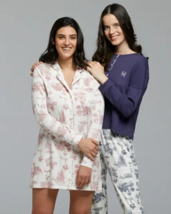 CAMICIA DA NOTTE VISCOSA MINTAKA