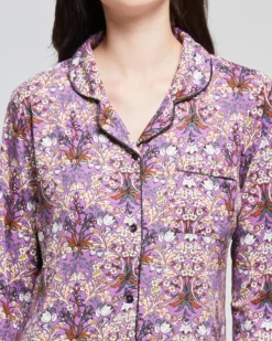 Camicia da notte viscosa Orchidea