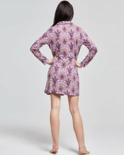 Camicia da notte viscosa Orchidea