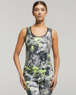 Canotta active up camouflage donna
