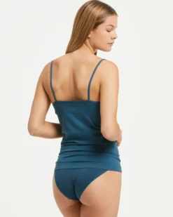 Canotta seamless con spalline sottili