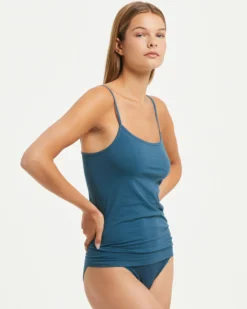 Canotta seamless con spalline sottili