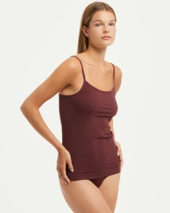 Canotta seamless con spalline sottili