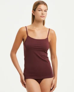 Canotta seamless con spalline sottili