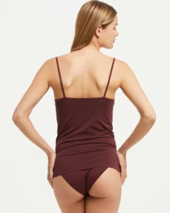 Canotta seamless con spalline sottili