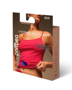 Canotta seamless con spalline sottili