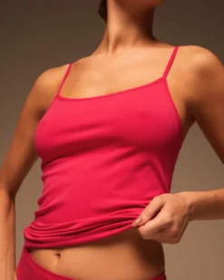 Canotta seamless con spalline sottili