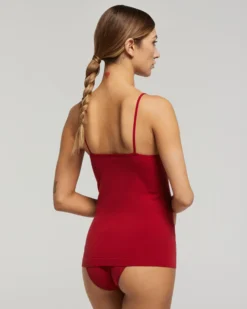 Canotta seamless con spalline sottili