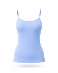 Canotta seamless con spalline sottili