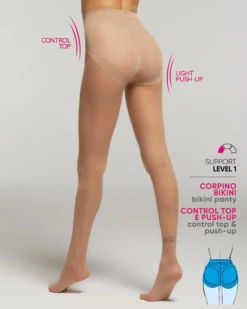 Collant bikini push-up 20 denari