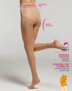 Collant control push-up 40 denari