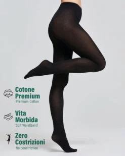Collant cotone ultralight