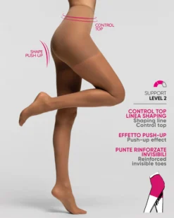 Collant 30 denari Comfort Studio Push Up