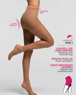 Collant 30 denari Comfort Studio Push Up