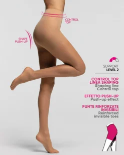 Collant 30 denari Comfort Studio Push Up