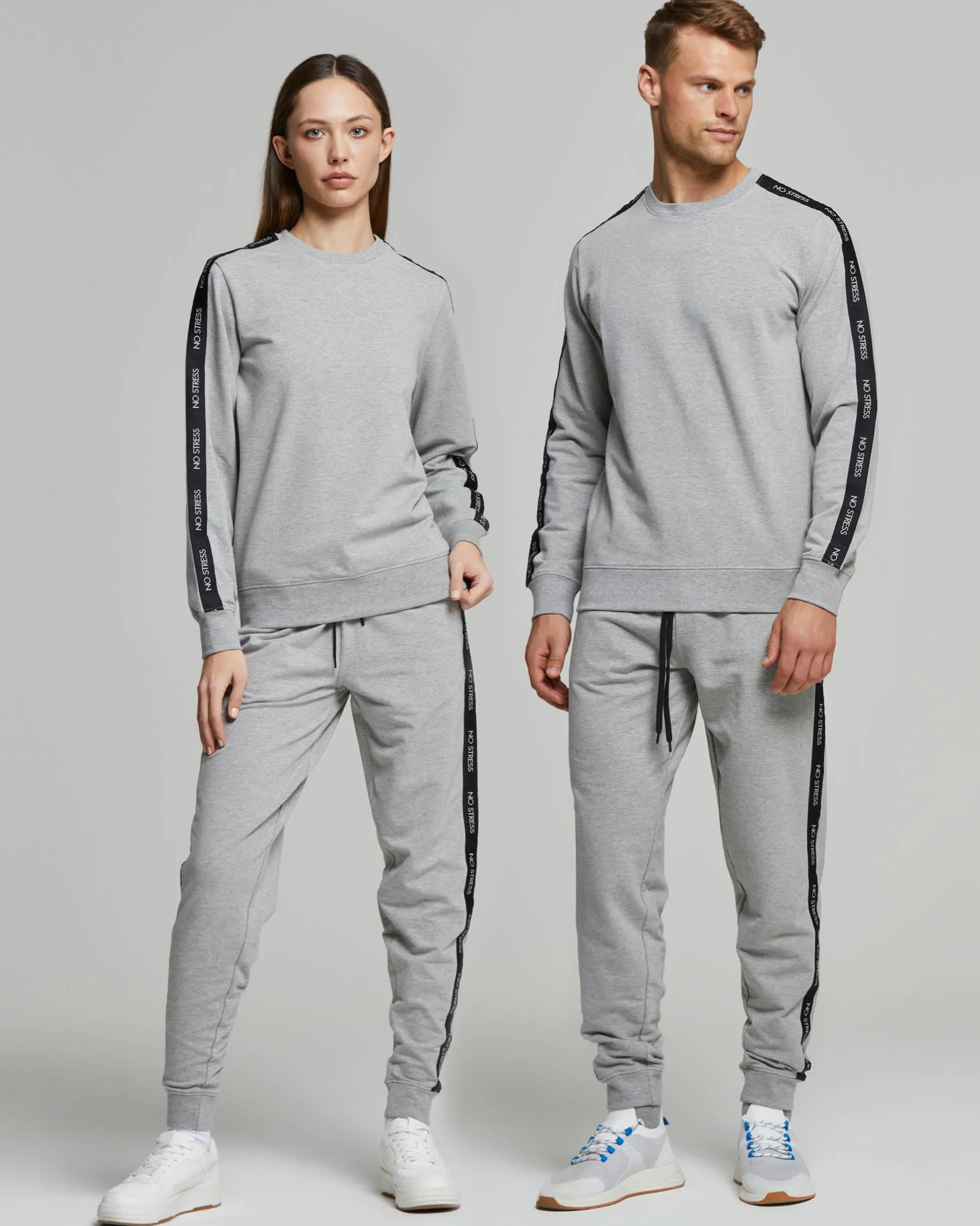 Felpa unisex no stress cotone