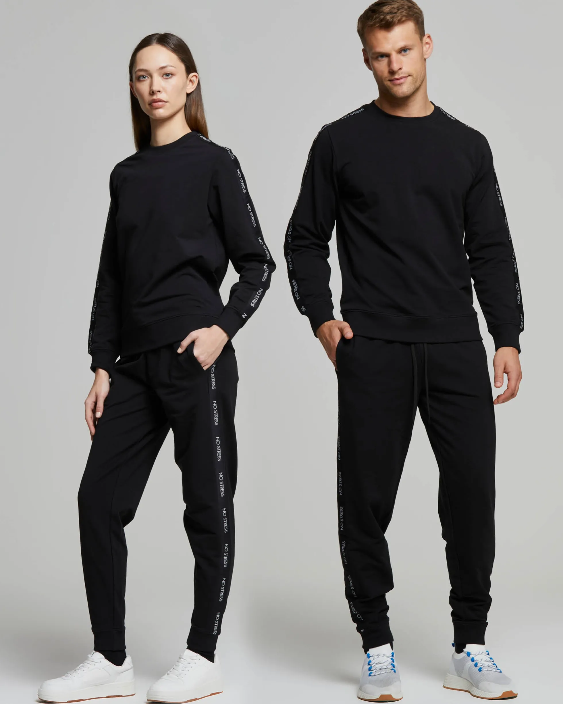 Felpa unisex no stress cotone