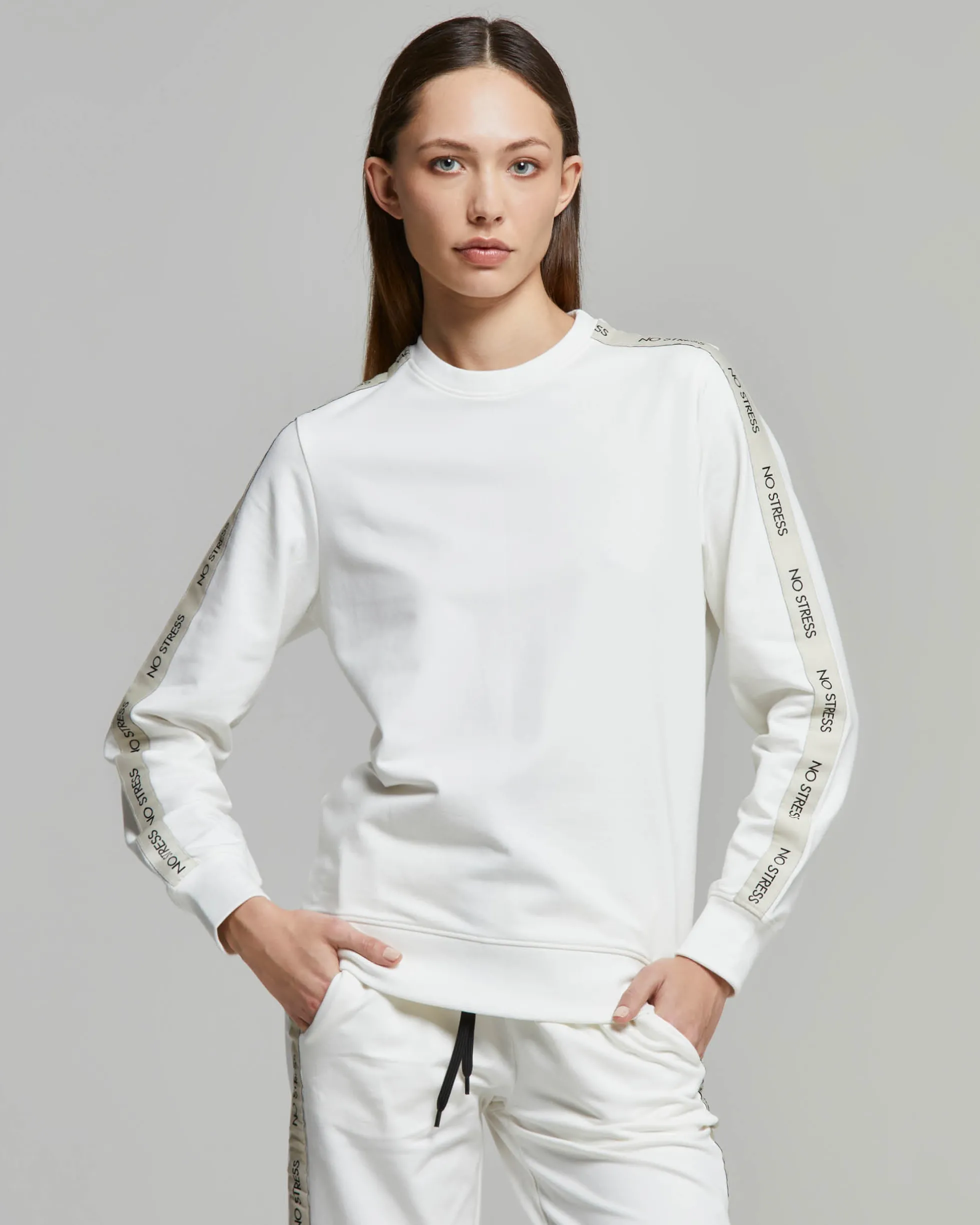 Felpa unisex no stress cotone