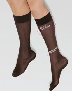 Gambaletto 70 denari contenitivo con compressione graduata media