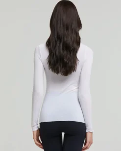 Maglia collo alto in modal cashmere