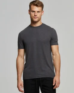 MAGLIA GIROCOLLO MANICA CORTA